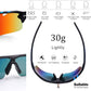 BangLong Polarized Sports Sunglasses Cycling Sun Glasses for Men Women with 5 Interchangeable Lenes for Running Baseball Golf