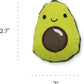 Catstages Lil' Avocato Cat Toy, Interactive Plush Avocado with Catnip, Kicker & Chew Toy for Indoor Cats, Encourages Active Play, Mental Stimulation, Dental Health, and Solo Fun, Green