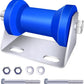 4INCH/5INCH Updated Boat Trailer Rollers with Brackets Blue Keel Roller Assembly Galvanized Steel