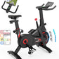 YESOUL Indoor Exercise Bike for Home, Stationary Bike with Silent Magnetic Resistance, 300lbs Capacity, Stable Triangle Frame, Adjustable Resistance & Smart App with Scenic Rides and Live Classes