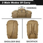3 In 1 Military Backpack Travel Duffle Bag for Weekender Gym Traveling Workout Deployment