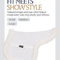 Equinavia Eidsvoll Forward Cut Shaped English Saddle Pad for Show Jumping with Ultra Fleece Trim