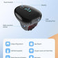Pulse Oximeter O2 Ring Oxygen Monitor with Smart Reminder Sleep Oxygen Monitor Continuous Recording of SpO2 & PR, Blood Oxygen Saturation Rechargeable Pulse Ox with Free APP & Reports