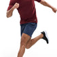 MIER Men's Dry Fit Workout T-Shirts Athletic Running Tee Short Sleeve Crew Neck Gym Tops, Polyester, Moisture Wicking
