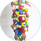 Deloky Large Parrot Toys - Natural Wood Large Bird Chewing Toys Suggested for Macaws cokatoos,African Grey and a Variety of Large Amazon Parrots