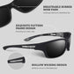 Polarized Sports Sunglasses for Men Women,Fishing Driving Rectangular Goggles UV400 Protection