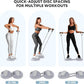 Waist Twisting Machine with Counter, Adjustable Waist Twister Board for Women Belly Fat, Twist Board for Exercise, Ab Twister Board Twist Exercise Machine