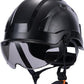Land Helmets EcoPro Safety Helmet - ANSI/ISEA Z89.1-201 Type 1 Class C Vented - OSHA Approved - Lightweight Helmet with 6 Pt Suspension for Arborist, Industrial & Fall Protection