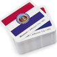 Menique U.S. States Flags Memory Matching Game – 100 Cards (50 Pairs) – Learn State Flags, Capitals & Abbreviations – Educational Card Game for Kids and Adults