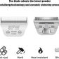 Wide Blades for Dog Grooming Blades Compatible with Andis Dog Clippers,5FW Dog Clipper Blades Compatible with Oster A5,Wahl km10 Dog Clippers for Horse Dog Cat Animals,Stainless-Steel Blade Sharp