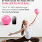 Trideer Pilates Ball - 7-8 inch with Pump, Small Core Ball for Yoga, Barre, Physical Therapy