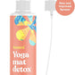 ASUTRA Yoga Mat Cleaner Spray (Calming Citrus), 4 fl oz - No Slippery Residue, Organic Essential Oils, Deep-Cleansing for Fitness Gear & Gym Equipment, Microfiber Towel Included