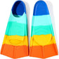 Kids Swim Fins,Short Kids Fins Youth Swimming Flippers for Lap Swimming Training for Children Girls Boys Beginners