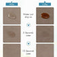 AMOAMI Coffee Mat Hide Stain Rubber Backed Absorbent Dish Drying Mat for Kitchen Counter - Fits Under Coffee Maker or Machine