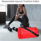 C&F BOGMOST Small Gym Bag for Women & Men,Small Lightweight Duffel Bag Carry On Bags Mini Duffel Travel Bag Waterproof Sports Bags for Workout/Sport/Travel, Red