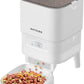 Automatic Cat Feeder - Nityers 4L Timed Cat Dry Food Dispenser, Programmable Portion Size,1-6 Meals Per Day, Dual Power Supply, Detachable Washable, Auto Pet Feeder for Cats and Small Dogs