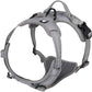 TRUE LOVE Adjustable No-Pull Dog Harness Reflective Pup Vest Harnesses Comfortable Control Brilliant Colors Truelove TLH5651(Gray,L)