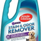 Simple Solution Pet Stain and Odor Remover | Enzymatic Cleaner with 2X Pro-Bacteria Cleaning Power | Floral Fresh, 1 Gallon