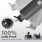 Insulated Water Bottle | Thickened Stainless Steel for Gym and Hiking with Straw, Carrier Bag, Handle Strap | BPA-Free 87 oz
