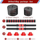 Adjustable-Dumbbells-Sets,Free Weights-Dumbbells Set of 2 Convertible To Barbell A Pair of Lightweight for Home Gym,Women and Men Equipment