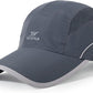 Running Hat Mesh Sports Cap Lightweight Quick Drying Runner Cap for Men Women