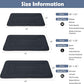 JoicyCo Soft Dog Crate Bed Pad Mat, 42 in Non-Slip Bottom Washable for Large Dogs, Pet Mattress Kennel Pad, Dark Gray