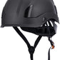 Land Helmets EcoPro Safety Helmet - ANSI/ISEA Z89.1-201 Type 1 Class C Vented - OSHA Approved - Lightweight Helmet with 6 Pt Suspension for Arborist, Industrial & Fall Protection