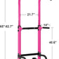 SogesHome Power Tower Pull Up Bar and Dip Station Adjustable Height Dip Stand Multi-Functional Strength Training Fitness Workout Station