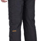 FREE SOLDIER Men's Waterproof Snow Insulated Pants Winter Skiing Snowboarding Pants with Zipper Pockets