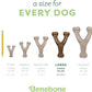 Benebone Wishbone Durable Dog Chew Toy for Aggressive Chewers, Made in USA, Large, Real Bacon Flavor
