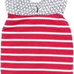 Parisian Pet Basic Dog Hoodie – Lightweight Red Striped Pom Pom Hoodie - Dog Sweatshirt – Pullover Hoodies for Dogs with Leash Hole and Pockets – Dog Clothes for Medium Dogs - M