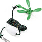 VEVOR Kayak Anchor Kit, 3.5 lb Paddle Board Anchor Kit with 26.2 ft/8 m Rope and Buoy, Folding Small Boat Anchor with Storage Bag and Snap Hook, Kayak Accessories for Kayaks, Small Boats, Canoes