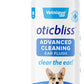 Vetnique Oticbliss Cat & Dog Ear Cleaners: Medicated Dog Ear Drops for Infection, Antiseptic Flush, & Wipes to Reduce Itchy Ears & Head Shaking - Vet Recommended for Itchy Ears (8oz, Flush)