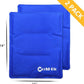 WORLD-BIO Large Flexible Hip Ice Pack 2 packs for Injuries, Hot & Cold Therapy Pad for Shoulder, Back, Knee, Leg, Thigh, Soothing Pain from Bruises & Sprains, Muscle Aches, Stiff Joint, 11" x 14" Blue