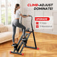 Stair Stepper for Home Gym Exercise, New Version Vertical Climber Machine for Full-Body Workout,Resistance Three-Speed Adjustment, Compact Folding Cardio Exercise Climber