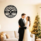 Personalized Tree of Life Metal Name Sign | Custom Metal Signs | Family Wall Art | Wedding Gift & Anniversary | Indoor Decor Gift for Women, Men, Wife, Parents, Couple