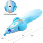 Migipaws Automatic Cat Toys, Plush Cat Mouse Toy, Interactive Toy for Indoor Cats, Smart Moving Kitten Toy, Rechargeable (Blue)