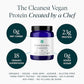 Ora Organic Vegan Protein Powder - 23g Plant Based Pea Protein + Superfood for Women and Men - Unsweetened & Unflavored - 20 Servings, No Erythritol, Keto-Friendly, Gluten-Free, Paleo, Soy-Free