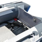 BRIS 8.2 Ft Inflatable Boat Inflatable Pontoon Dinghy Raft Tender Boat with Air-Deck Floor