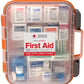 Officially Licensed Product, 50 Person First Aid Kit, 216 Piece Emergency Medical Supplies to Clean & Treat Minor Injuries, Hard Case Box for Home, Business, Job Site, Car
