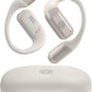 BUGANi Open Ear Headphones Wireless Earbuds,5.4 Bluetooth Headphones, IPX5 Waterproof Ear Buds for Running Workout Cycling Gift (White)