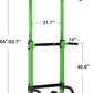 SogesHome Power Tower Pull Up Bar and Dip Station Adjustable Height Dip Stand Multi-Functional Strength Training Fitness Workout Station