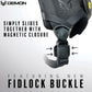 Demon United Snowboard and Ski Helmet with MIPS - Adult - Matte Black/Matte White - PC Shell & Inmold EPS Foam- Twist Dial Fit System - Audio Ready Earpads