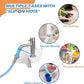 Slip-On Shower Hose Attachment with 6 Ft Hose - Faucet & Tub Faucet Adapter for Pet Bathing, Kitchen Sink, Portable Handheld Shower Head (Crystal Blue)