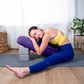 Sol Living Yoga Bolster Pillow Rectangular Meditation Cushion Cotton Meditation Accessories for Restorative Yoga Meditation Pillow Yoga Pillow Firm Body Pillow Bolster Pillow for Legs Removable Cover