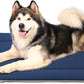 Magic Dog Extra Large Soft Crate Pad Mat, Jumbo 48 Inches Machine Washable Pet Bed Kennel Pad With Non-Slip Bottom, Dark Blue
