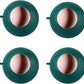Washable Reusable Gel Lint Roller for Pet Hair, Tecogue Portable Dog Cat Pet Hair Remover for Clothes, Laundries, Sticky Cleaner, Dust Fuzz Fur for Travel Household (Green-4pcs)