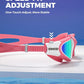 OMID Swim Goggles, P2 Polarized Swimming Goggles for Men Anti-fog Goggles Swimming for Adult Women