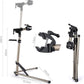 CXWXC Bike Workstand with Adjustable, Bicycle Repair Stand for Maintenance Folding and Lightweight (Champagne-3)