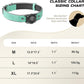 AirTag Dog Collar - Leather Dog Collar with Air Tag Holder | IPX8 Waterproof, Reflective, High - End, Adjustable Soft Padded | Dog GPS Tracker Collars Fit for Medium Large Dogs (Teal, L)